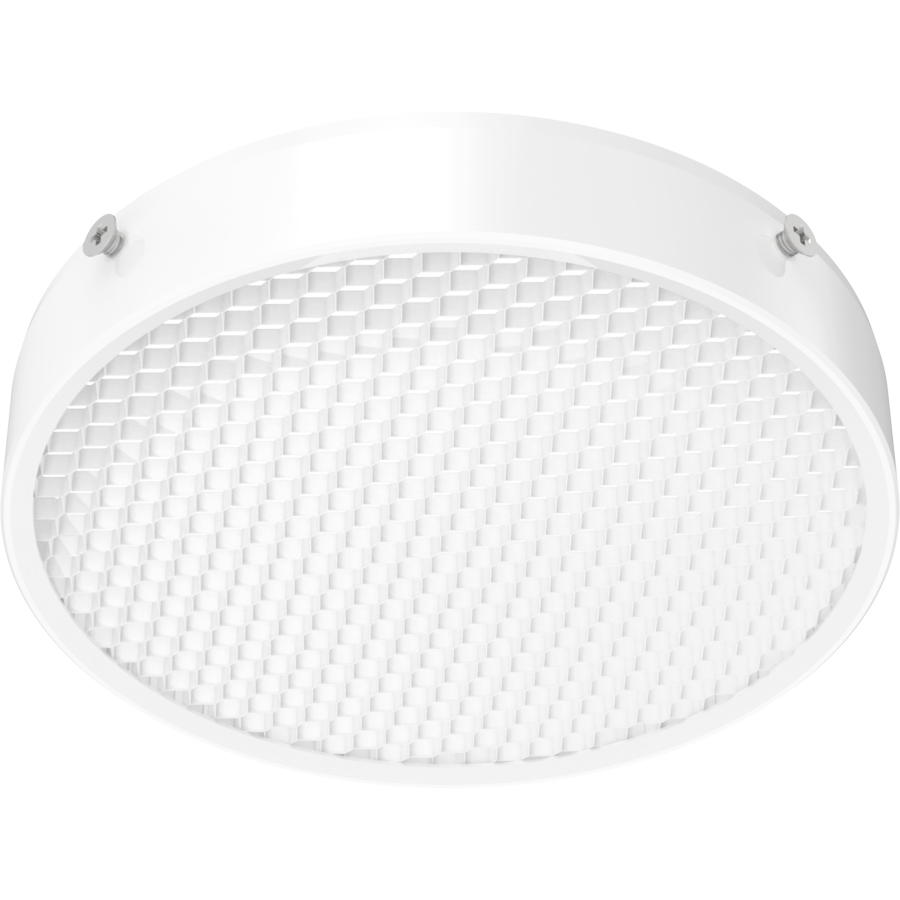 RAB TK22L-HC TRACK22 Large Track Light Honeycomb Louver Accessory – White Finish