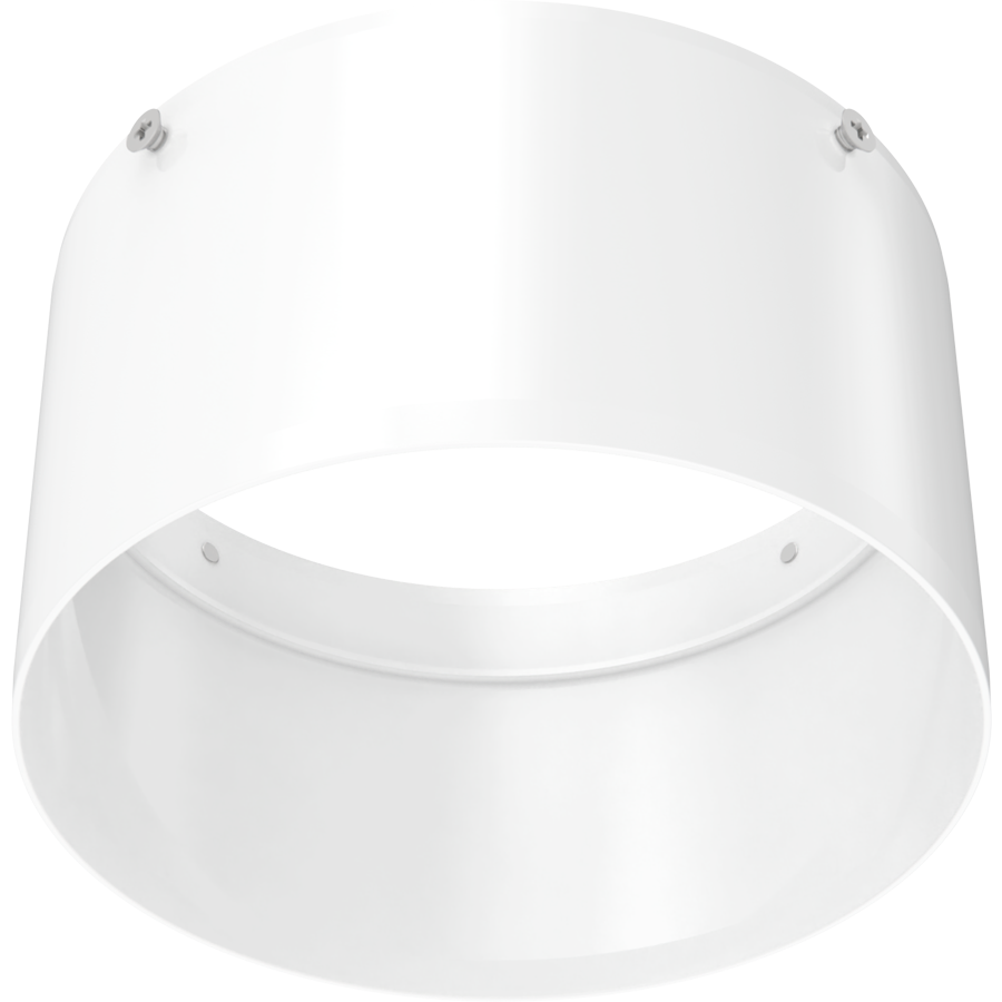 RAB TK22L-S TRACK22 Large Track Light Snoot Accessory – White Finish