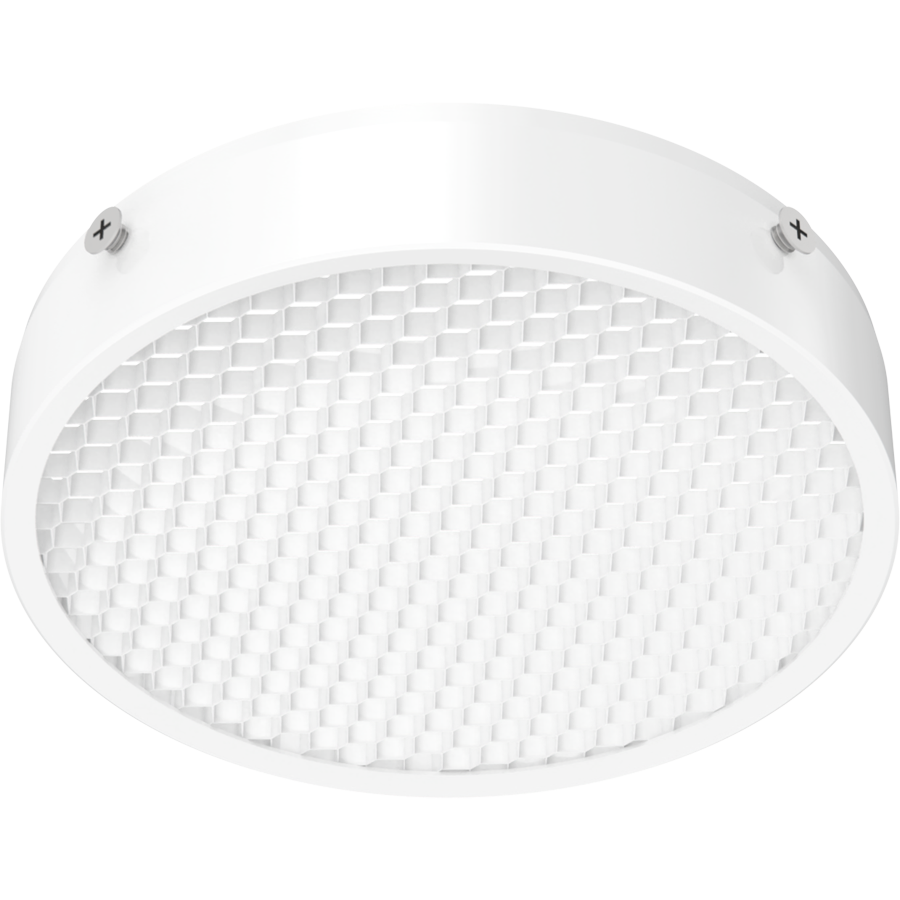 RAB TK22M-HC TRACK22 Medium Track Light Honeycomb Louver Accessory – White Finish