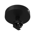 RAB TK22RB-CM-KIT TRACK22 Round Track Light Ceiling Mount Kit – Black Finish