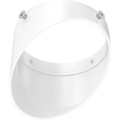 RAB TK22S-WW TRACK22 Small Track Light Wall Wash Lens Accessory – White Finish