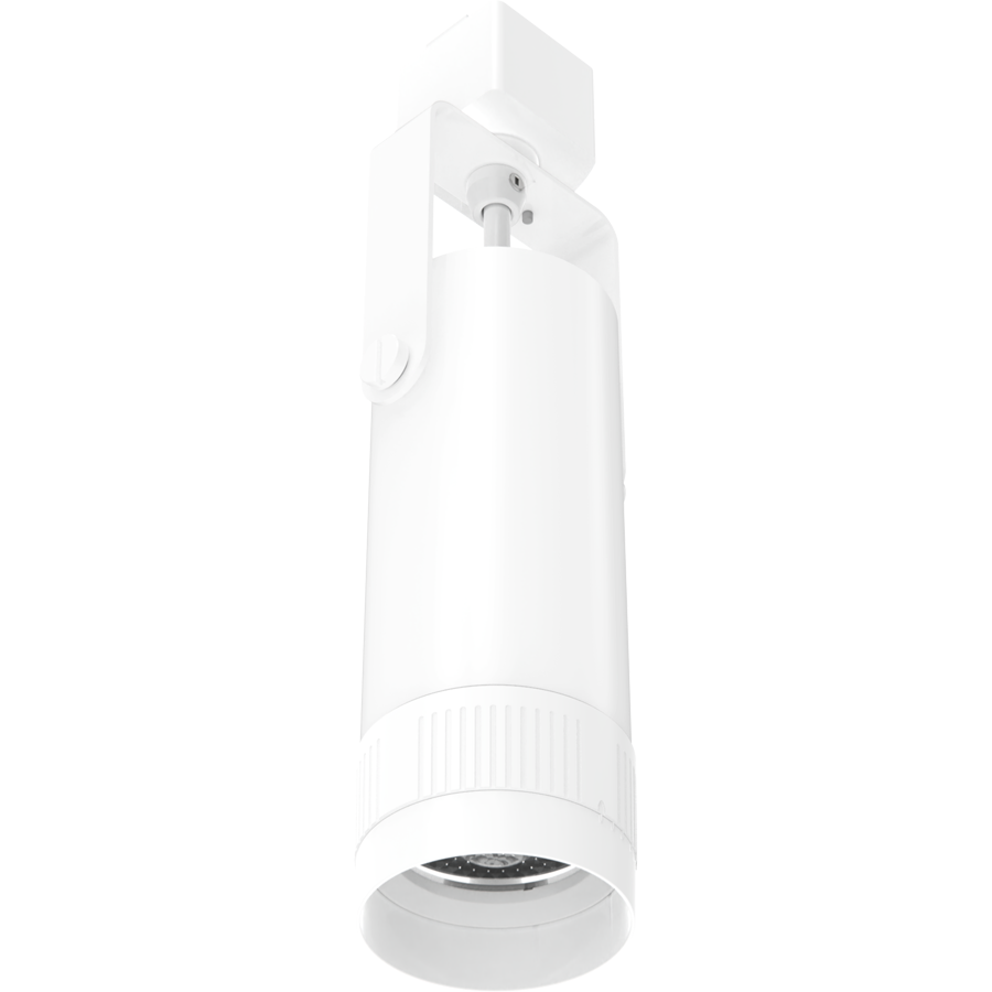 RAB TK22S TRACK22 Small Track Light – Selectable 4W/6W/8W – Selectable 2700K/3000K/3500K/4000K/5000K – 390-864 Lumens – 120V – Adjustable Beam Angle – White Finish