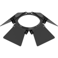 RAB TK22LB-BD TRACK22 Large Track Light Barn Door Accessory – Black Finish