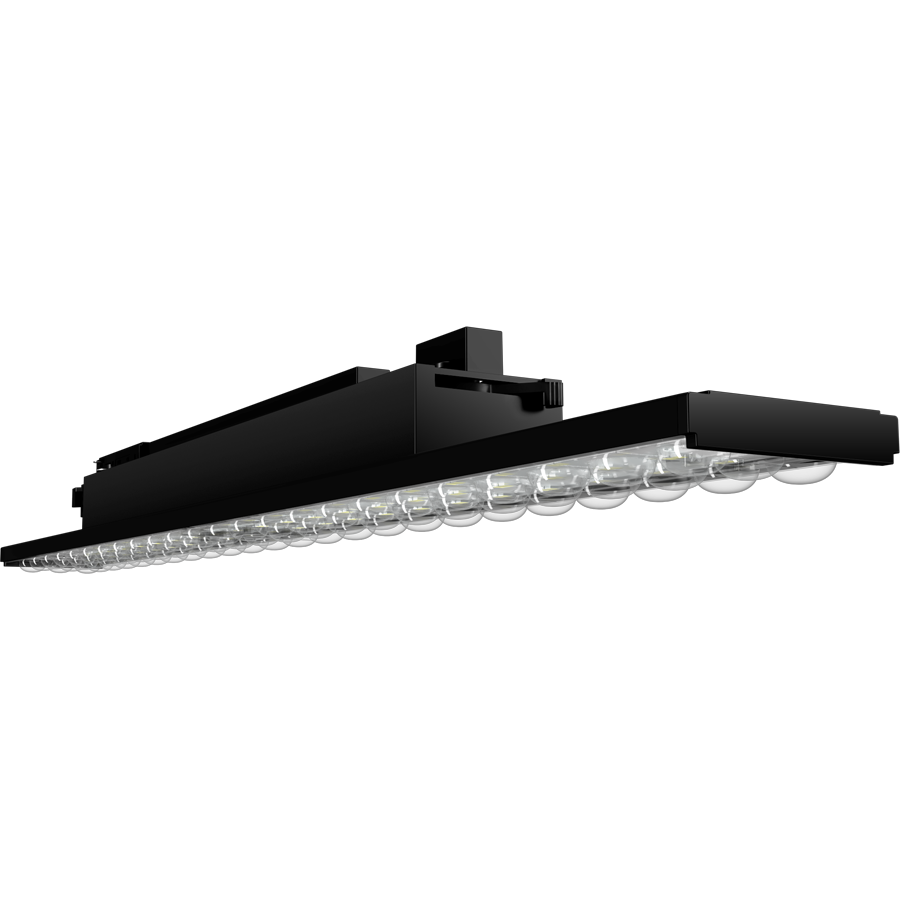 RAB TKBEAM2B BEAM Linear Track Light – 2ft – Selectable 15W/22W/30W – Selectable 2700K/3000K/3500K/4000K/5000K – 2339-4127 Lumens – 120V – Black Finish