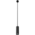 RAB TKPMB Track Pendant Light – Medium – 8W – Selectable 3000K/4000K/5000K – 626-728 Lumens – 120V – Black Finish