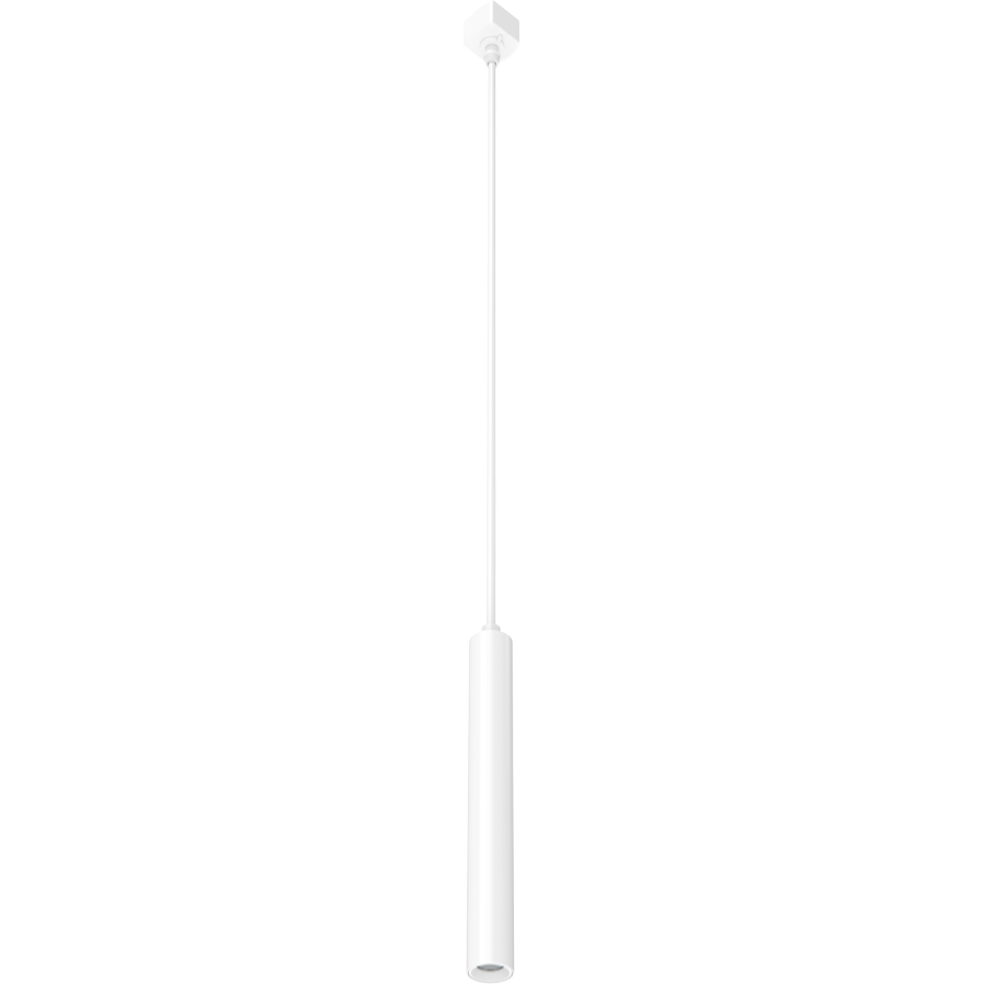 RAB TKPSY Track Pendant Light – Small – 8W – 3000K – 626-728 Lumens – 120V – White Finish