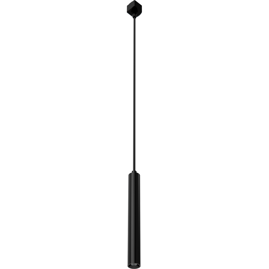 RAB TKPSYB Track Pendant Light – Small – 8W – 3000K – 626-728 Lumens – 120V – Black Finish