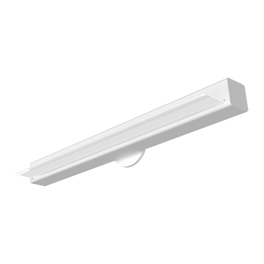 RAB TOMO-2WM TOMO Field-Adjustable 2ft LED Linear Wall Mount Light – 6W/9W/12W Selectable – 3000K/3500K/4000K/5000K Selectable – 764-1609 Lumens – 120-277V