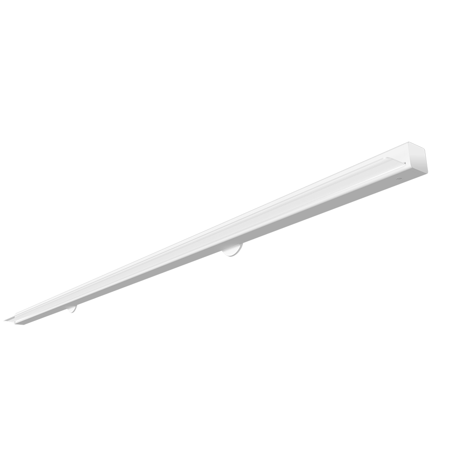 RAB TOMO-8WM/PIR TOMO Field-Adjustable 8ft LED Linear Wall Mount Light – 24W/36W/48W Selectable – 3000K/3500K/4000K/5000K Selectable – 3028-6468 Lumens – 120-277V – PIR Sensor