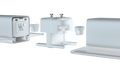 RAB TOMO Fixture-to-Fixture Connector for TOMO 2ft, 4ft and 8ft LED Linear Lights