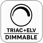 TRIAC + ELV Dimmable