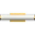 RAB V1-18BR RADIANCE Vanity Light – 18" – Selectable 3-Wattage & 5-CCT – 1000-1800 Lumens – 120-277V – Dimmable – Brass Finish