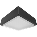 RAB VAN34-30FR/480 VAN34 Vandal Resistant LED Canopy Light – 10W-30W Selectable – 3000K/4000K/5000K Selectable – 1584-4588 Lumens – 480V – Drop Frosted Lens – Bronze Finish