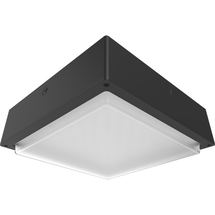 RAB VAN34-60FR Vandal Resistant LED Canopy Light – 40W-60W Selectable – 3000K/4000K/5000K Selectable – 5965-9266 Lumens – 120-277V – Drop Frosted Lens – Bronze Finish