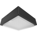 RAB VAN34-60FR/MVS/E VAN34 Vandal Resistant LED Canopy Light – 40W-60W Selectable – 3000K/4000K/5000K Selectable – 5965-9266 Lumens – 120-277V – Drop Frosted Lens – Multi-Level Motion Sensor – Emergency Battery Backup – Bronze Finish