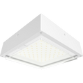 RAB VAN34-60W/480/MVS VAN34 Vandal Resistant LED Canopy Light – 40W-60W Selectable – 3000K/4000K/5000K Selectable – 5965-9266 Lumens – 480V – Drop Clear Lens – Multi-Level Motion Sensor – White Finish