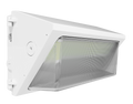 RAB W22-L-150W W22 Field-Adjustable Wall Pack – Large – Selectable 75W/100W/125W/150W – Selectable 3000K/4000K/5000K – 10103-20920 Lumens – 120-277V – Adjustable Optics – White Finish