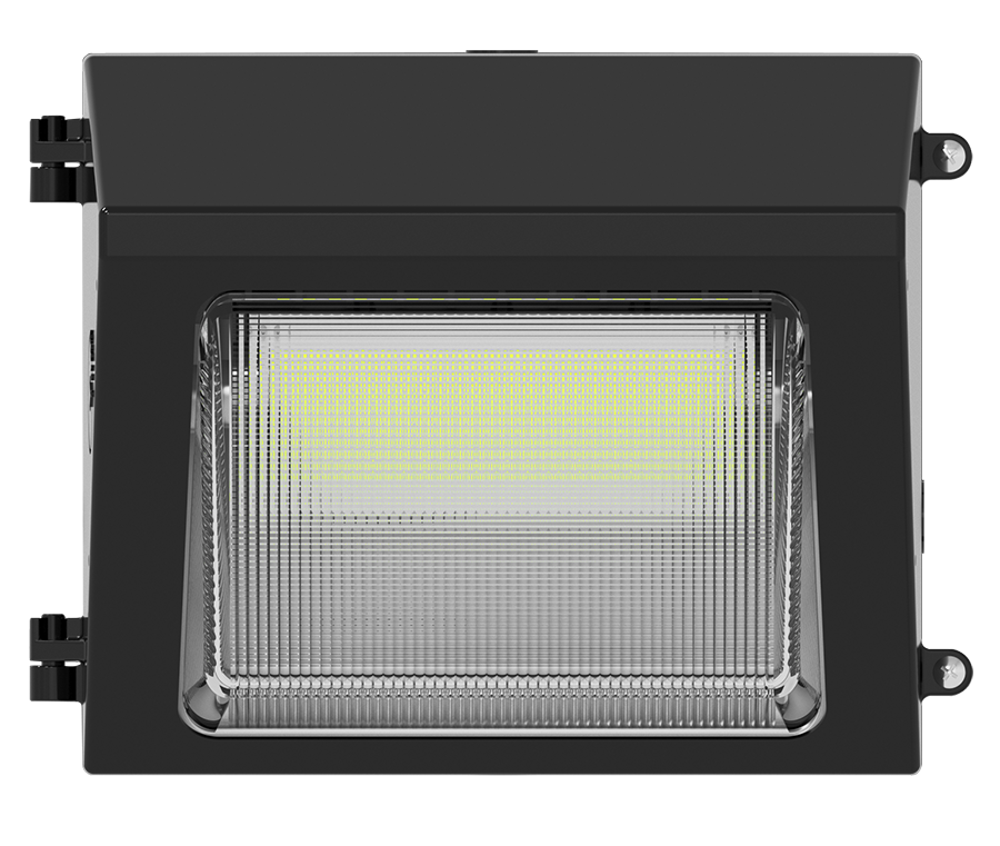 RAB W22-S-30/480 W22 Field-Adjustable Wall Pack – Small – Selectable 15W/20W/25W/30W – Selectable 3000K/4000K/5000K – 1917-4508 Lumens – 480V – Adjustable Optics – Bronze Finish