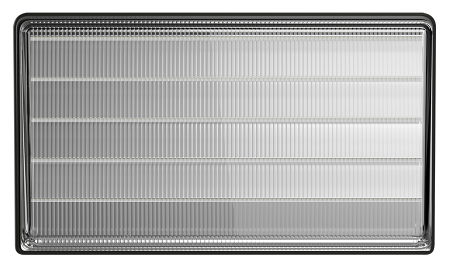 RAB W34L W34 Field-Adjustable Wall Pack – Large – Selectable 75W/100W/150W – Selectable 3000K/4000K/5000K – 11480-21852 Lumens – 120-277V – Junction Box Mount – Bronze Finish