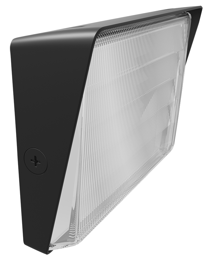 RAB W34M W34 Field-Adjustable Wall Pack – Medium – Selectable 40W/60W/80W – Selectable 3000K/4000K/5000K – 6174-12495 Lumens – 120-277V – Junction Box Mount – Bronze Finish