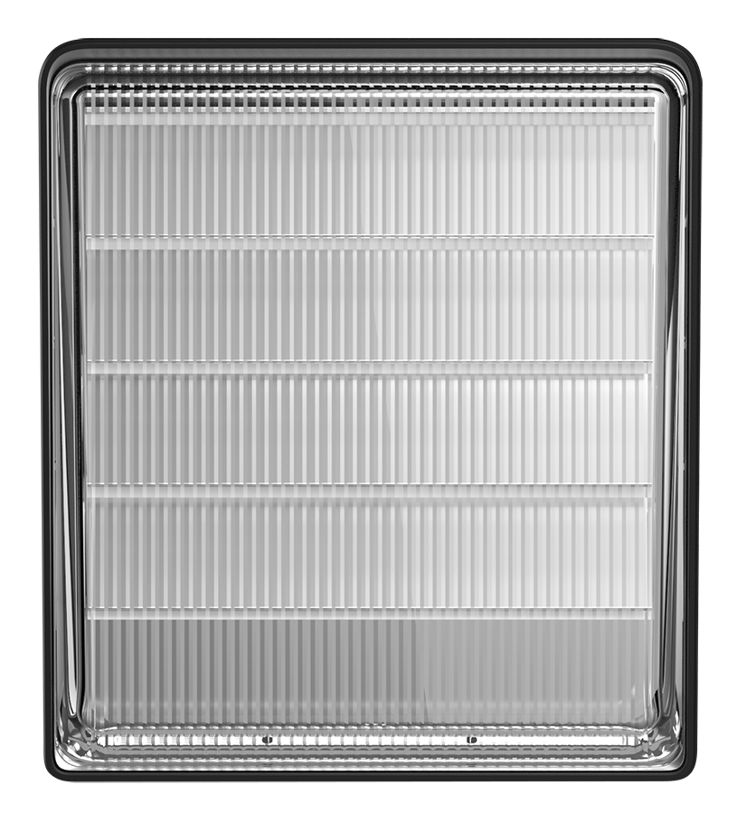 RAB W34S W34 Field-Adjustable Wall Pack – Small – Selectable 17W/25W/35W – Selectable 3000K/4000K/5000K – 2728-5574 Lumens – 120-277V – Junction Box Mount – Bronze Finish