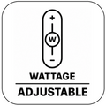 Wattage Adjustable