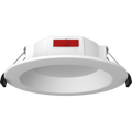 RAB WFD34-4/BP WFD34 4in Regressed Wafer Recessed Light – 7W – 650 Lumens – 2700K–5000K – 120V – Round – Smooth Trim – 90+ CRI – 12 Pack