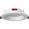 RAB WFD34-4B/BP WFD34 4in Regressed Wafer Recessed Light – 7W – 650 Lumens – 2700K–5000K – 120V – Round – Baffle Trim – 90+ CRI – 12 Pack