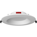 RAB WFD34-6B/BP WFD34 6in Regressed Wafer Recessed Light – 9.5W – 900 Lumens – 2700K–5000K – 120V – Round – Baffle Trim – 90+ CRI – 12 Pack