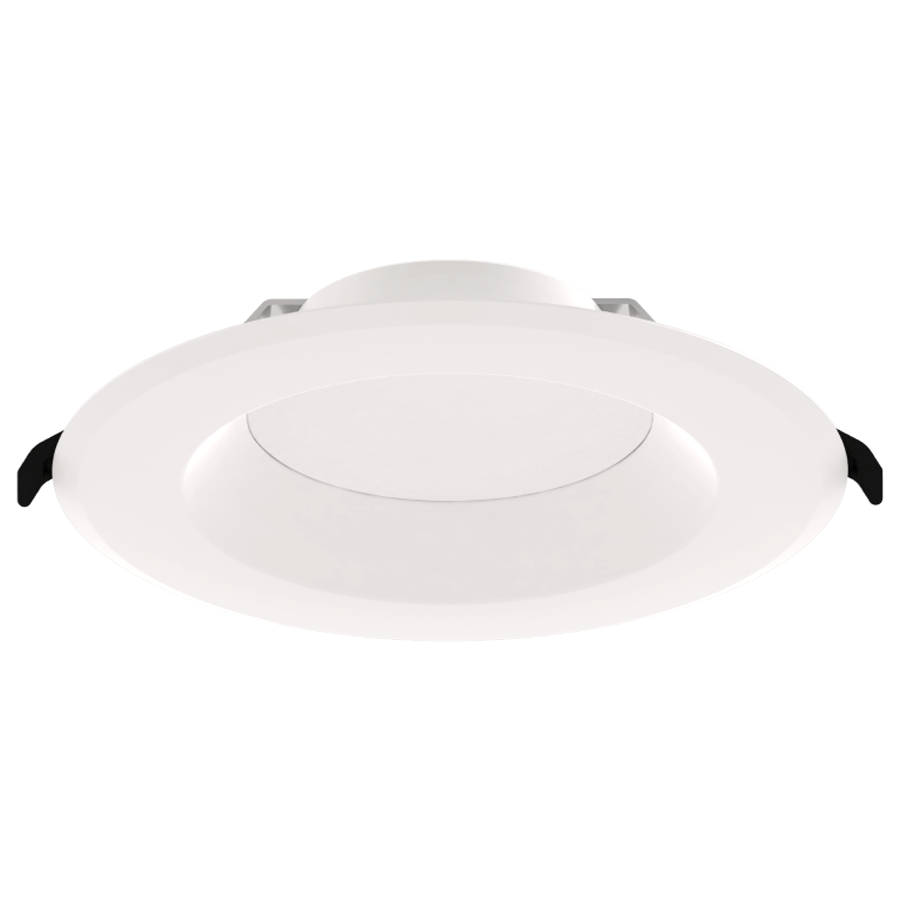 RAB WFD6 WFD6 6in Regressed Wafer Recessed Light – 15W – 1500 Lumens – 2700K–5000K – 120V – Smooth Trim – White Finish – 90+ CRI