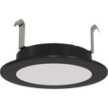 RAB WFRETRO34-4-B WFRETRO34 4" Wafer Retrofit Downlight - 800 Lumens - 8W - 120V - 5CCT Selectable - Smooth Trim - Black