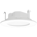 RAB WFRETRO4 WFRETRO 4" Wafer Retrofit Downlight - 525-835 Lumens - 6W-10W Selectable Wattage - 120V - 5CCT Selectable - Smooth Trim - White