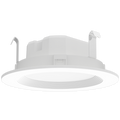 RAB WFRETRO4B WFRETRO 4" Wafer Retrofit Downlight - 525-835 Lumens - 6W-10W Selectable Wattage - 120V - 5CCT Selectable - Baffle Trim - White