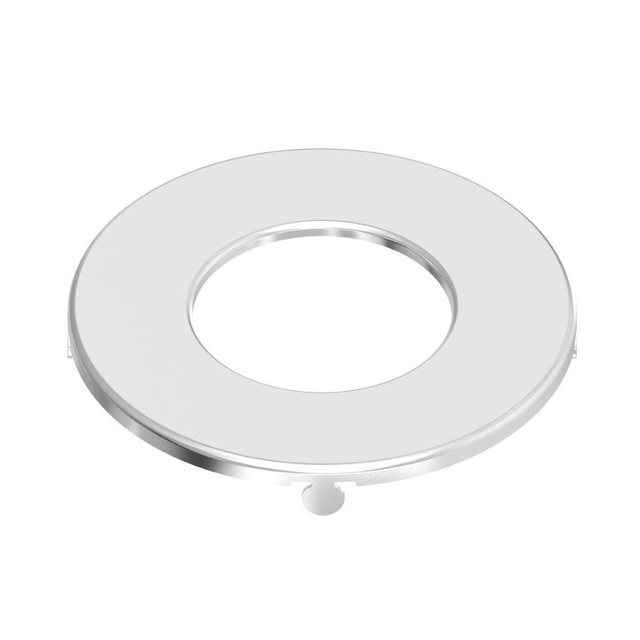RAB WFRL-TRIM-3R-BNS WFRL 3 Inch Wafer Trim – Smooth – Brushed Nickel