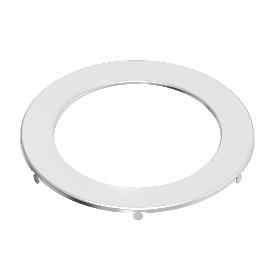 RAB WFRL-TRIM-6R-BNS WFRL 6 Inch Wafer Trim – Smooth – Brushed Nickel