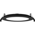 RAB WFRL6R139FA120BS WFRL 6 Inch Edge-Lit Wafer Downlight – 13W – 5-CCT Selectable – Black Trim – CRI90 – 120V – Triac Dimmable – 1100 Lumens