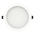 RAB WFRL6R139FA120WB WFRL 6 Inch Edge-Lit Wafer Downlight – 13W – 5-CCT Selectable – White Baffle Trim – CRI90 – 120V – 1100 Lumens