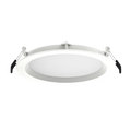 RAB WFRL6R139FADWB WFRL 6 Inch Edge-Lit Wafer Downlight – 13W – 5-CCT Selectable – White Baffle Trim – CRI90 – 120-277V – 0-10V + Triac Dimmable – 1300 Lumens