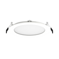 RAB WFRL6R139FADWS WFRL 6 Inch Edge-Lit Wafer Downlight – 13W – 5-CCT Selectable – White Smooth Trim – CRI90 – 120-277V – 0-10V + Triac Dimmable – 1300 Lumens