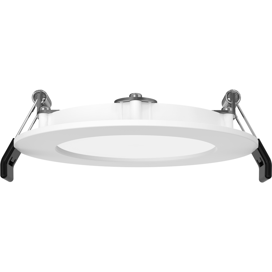 RAB WFRX-4D WFRX 4in Edge-Lit Wafer Recessed Light – Selectable 8W–12W – 678–1100 Lumens – 2700K–5000K – 120–277V – Round – 90+ CRI