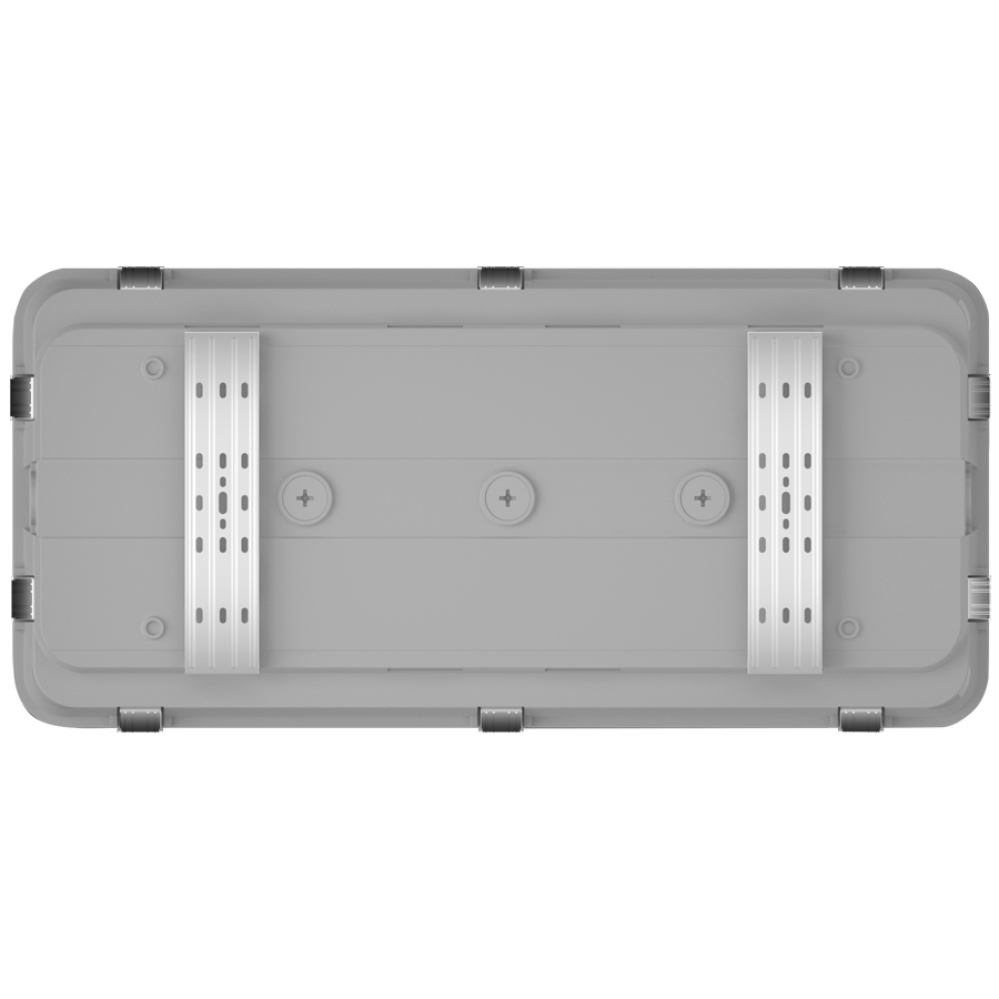 RAB WHALE2H/E WHALE2H LED Washdown High Bay with Emergency Battery Backup - 2ft - 10310-19460 Lumens - 70W–135W Selectable Wattage - 120-277V