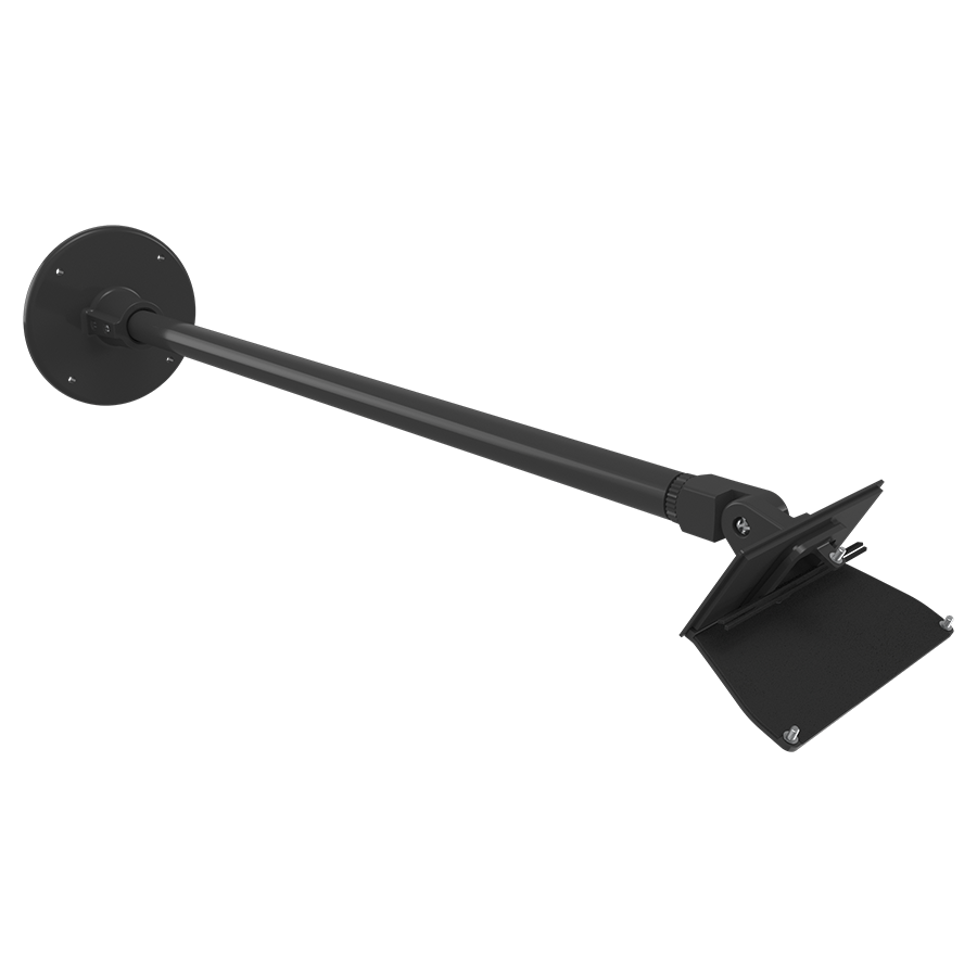 RAB ARM24SVM 24in Swivel Arm Mount – Bronze Finish – For PWLED Field-Adjustable Wall Pack Fixtures