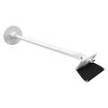 RAB ARM24SVMW 24in Swivel Arm Mount – White Finish – For PWLED Field-Adjustable Wall Pack Fixtures