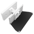 RAB SWIVEL65MW 65 Degree Swivel Mount Accessory – White Finish – For PWLED Field-Adjustable Wall Pack Fixtures