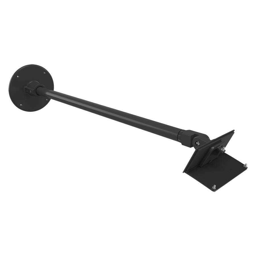 RAB ARM24SVS 24in Swivel Arm Mount – Bronze Finish – For PWLED Field-Adjustable Wall Pack Fixtures