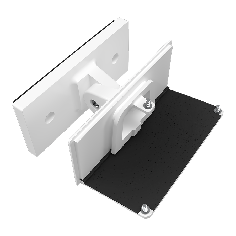 RAB SWIVEL65SW 65 Degree Swivel Mount Accessory – White Finish – For WPLEDS Field-Adjustable Wall Pack Fixtures