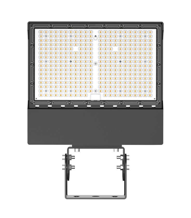 RAB X17XFU205T/PCT X17 Field-Adjustable LED Flood Light – 100W/150W/205W Selectable – 3000K/4000K/5000K Selectable – 16530-31164 Lumens – 120-277V – Twistlock Photocontrol – Trunnion Mount – Bronze Finish