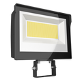 RAB X17XFU60T X17 Field-Adjustable LED Flood Light – 30W/50W/60W Selectable – 3000K/4000K/5000K Selectable – 4793-9142 Lumens – 120-277V – Integrated Photocell – Trunnion Mount – Bronze Finish