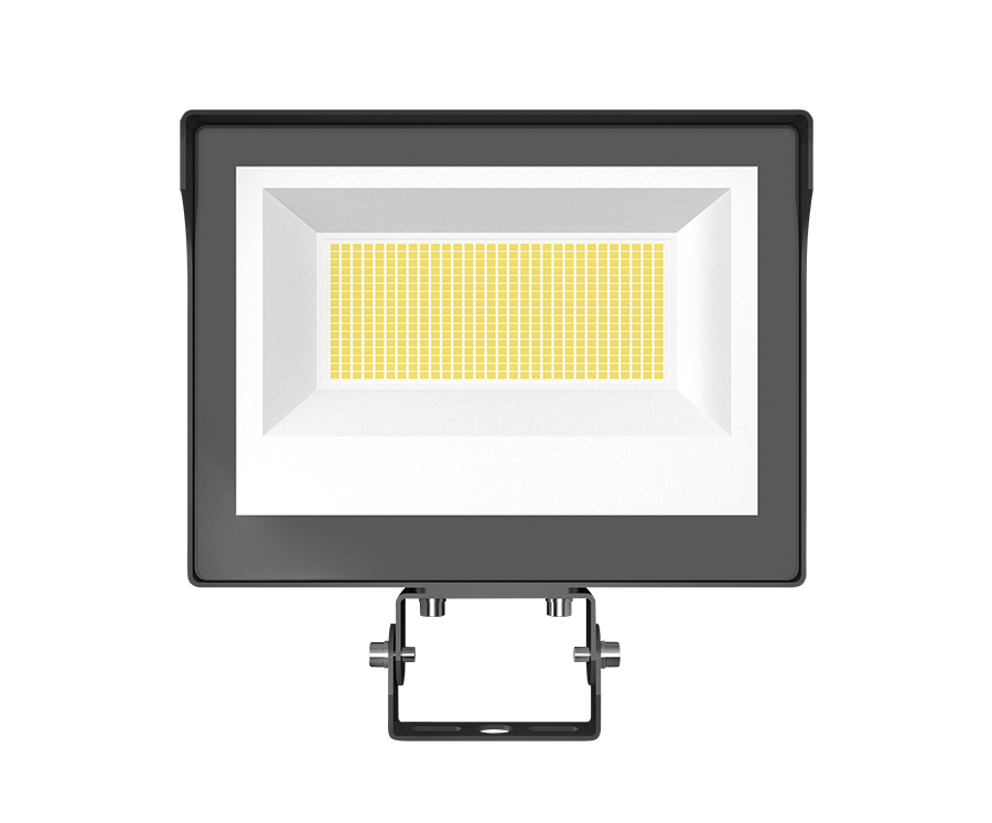 RAB X17XFU60T X17 Field-Adjustable LED Flood Light – 30W/50W/60W Selectable – 3000K/4000K/5000K Selectable – 4793-9142 Lumens – 120-277V – Integrated Photocell – Trunnion Mount – Bronze Finish