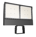 RAB X17PA450T/PCT X17 Field-Adjustable LED Flood Light – 250W/350W/450W Selectable – 5000K – 41700-66638 Lumens – 120-277V – Twistlock Photocontrol – Trunnion Mount – Bronze Finish